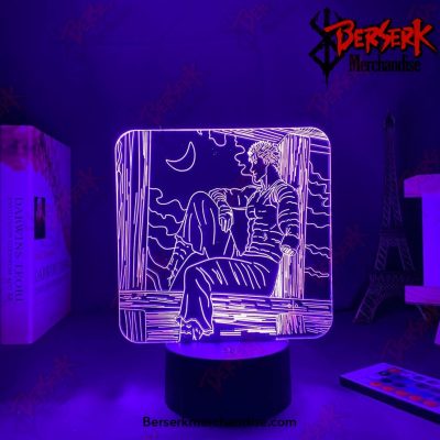 Berserk Guts Anime 3D Led Night