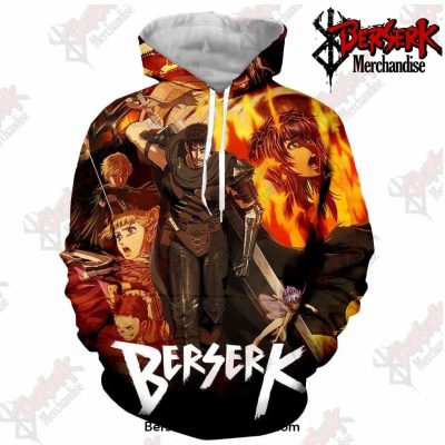Berserk Fire Style Hoodie