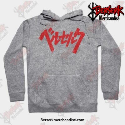 Berserk Kanji Hoodie Gray / S