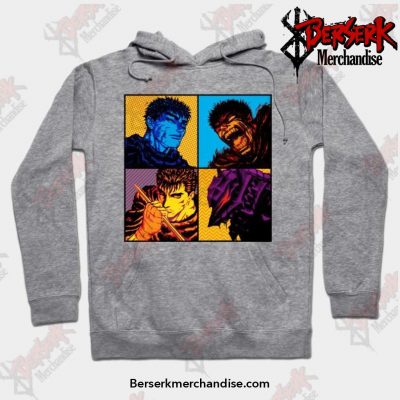 Berserk Pop Art Hoodie Gray / S
