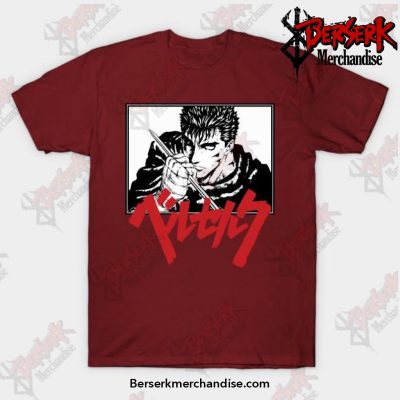 Guts Grasping Serpicos Sword T-Shirt Red / S