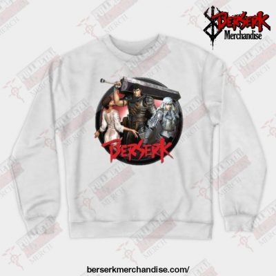 Best Berserk Crewneck Sweatshirt White / S