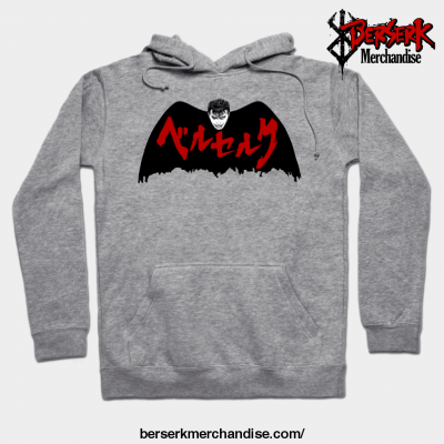 Black Swordsman Hoodie Gray / S