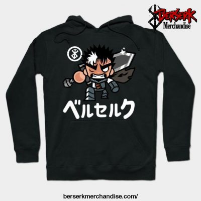 Chibi Guts Iv Hoodie Black / S