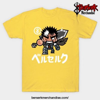 Chibi Guts Iv T-Shirt Yellow / S