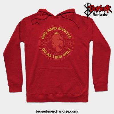 Dark Apostle Hoodie Red / S