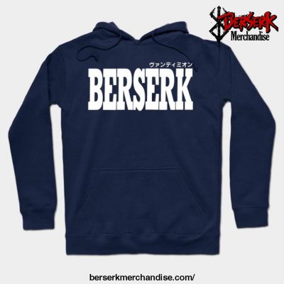 Hot Anime Berserk Hoodie Navy Blue / S