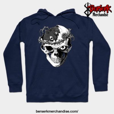 New Berserk Anime Hoodie Navy Blue / S