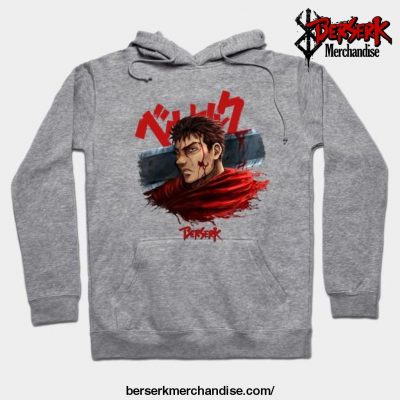 New Berserk Blood Hoodie Gray / S