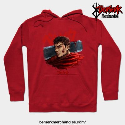 New Berserk Blood Hoodie Red / S