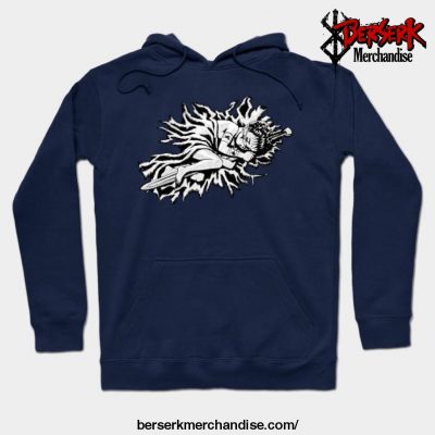 New Design Guts Hoodie Navy Blue / S