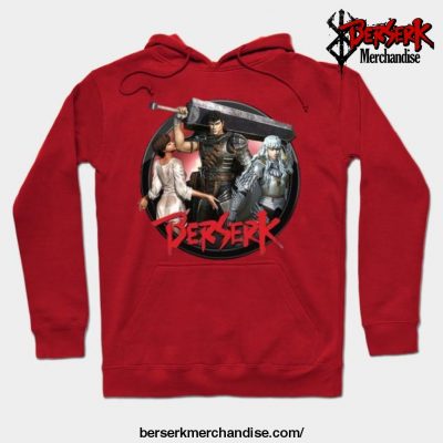 New Style Berserk Anime Hoodie Red / S