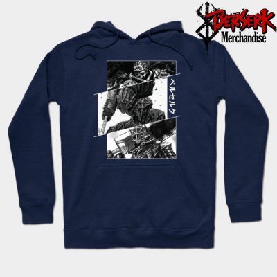 Berserk Armor Hoodie Navy Blue / S