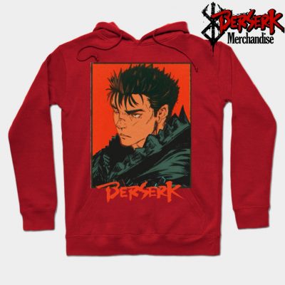 Berserk Guts Hoodie Red / S