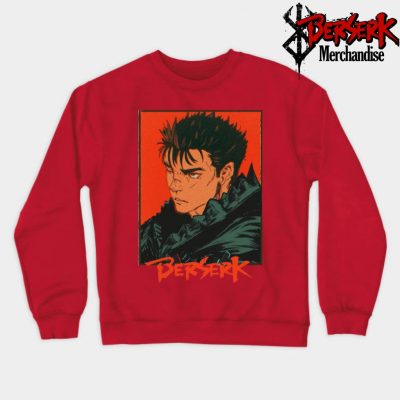 Berserk Guts Sweatshirt Red / S
