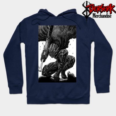 Guts Berserk Hoodie Navy Blue / S