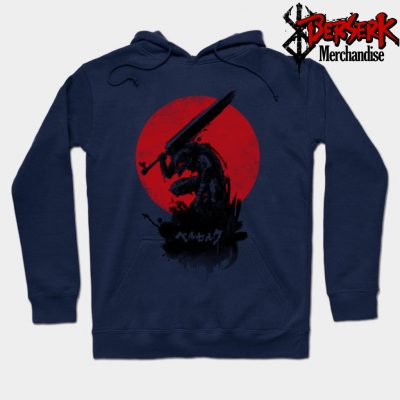 Red Sun Swordsman Hoodie Navy Blue / S