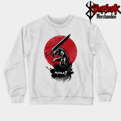 Red Sun Swordsman Sweatshirt White / S