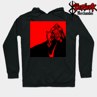 The Berserk Skull Knight Hoodie Black / S
