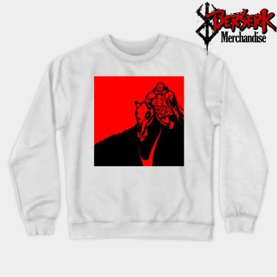 The Berserk Skull Knight Sweatshirt White / S
