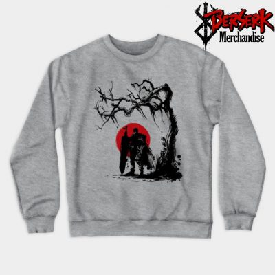 The Black Swordsman Under The Sun Sweatshirt Gray / S
