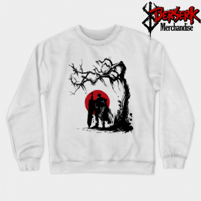 The Black Swordsman Under The Sun Sweatshirt White / S