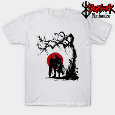 The Black Swordsman Under The Sun T-Shirt White / S