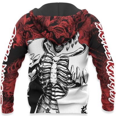 Berserk Skull Knight Shirt Custom Berserk Anime Hoodie