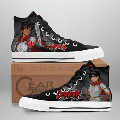 Berserk Casca High Top Shoes Custom Anime Sneakers