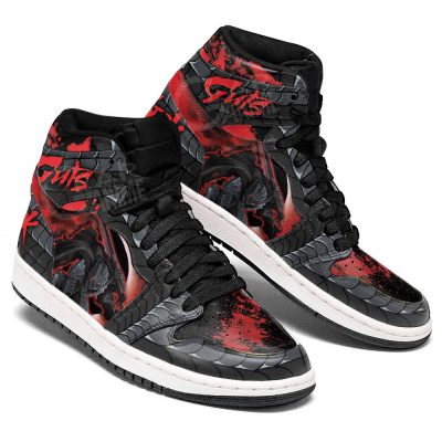Guts The Berserker Armor Sneakers Berserk Custom Anime Shoes Great Gift