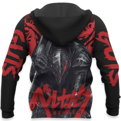 Guts Hoodie Custom Berserk Anime Merch Clothes For Fans
