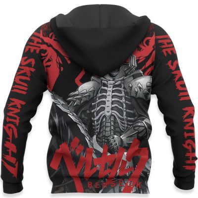 The Skull Knight Hoodie Custom Berserk Anime Merch Clothes For Fans