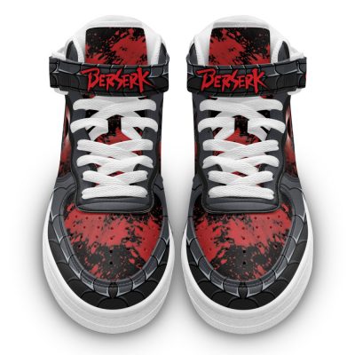 Guts The Berserker Armor Sneakers Air Mid Custom Berserk Anime Shoes