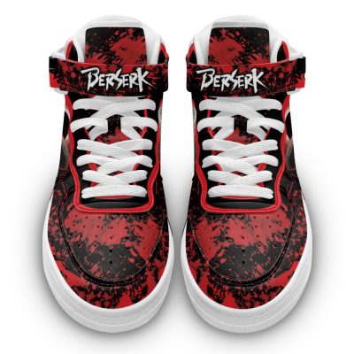 Guts Sneakers Air Mid Custom Berserk Anime Shoes