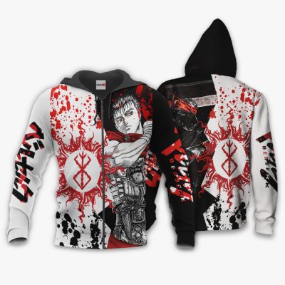 Guts Hoodie Berserk Custom Anime Merch Clothes