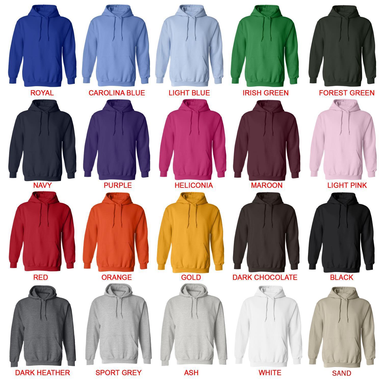 hoodie color chart - Berserk Stuff